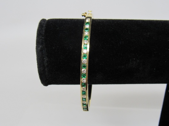 Diamond & Emerald Bracelet *Appraisal*