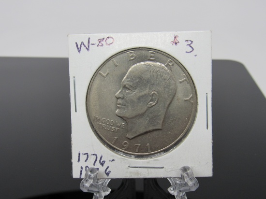 1971 Bicentennial Eisenhower Dollar Coin