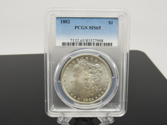 1882 - P Morgan Silver Dollar