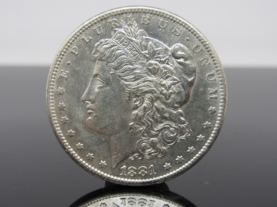 1881 - S Morgan Silver Dollar
