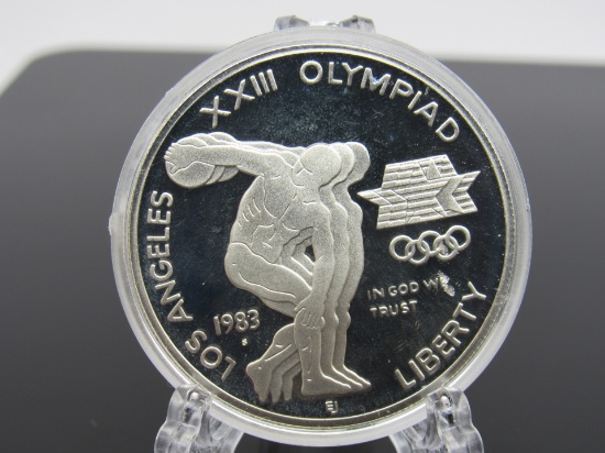 1983 -S Olympic Silver Commemorative Proof