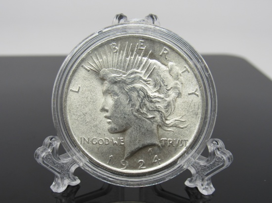 1924 - P Peace Dollar