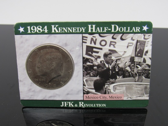 1984 Kennedy Half Dollar JFK & Revolution