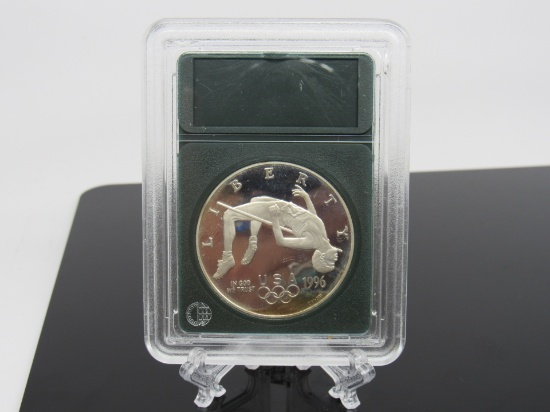 1996 - P Olympic $1 Silver Commemorative Coin