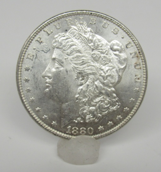 1880-P US Morgan Silver Dollar