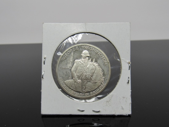 1982 US Silver George Washington Half Dollar Comme