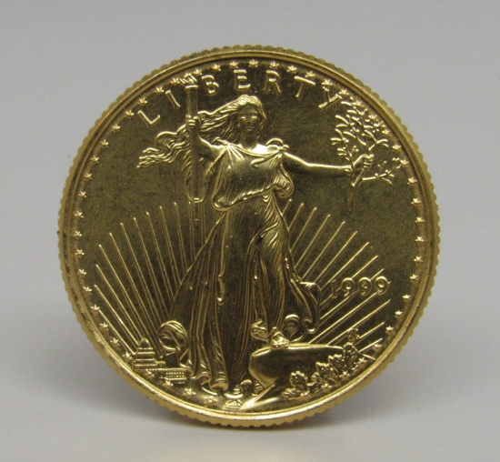 1999 American Eagle $10 Gold Coin Uncirculated