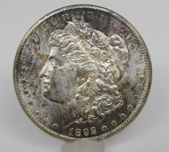 1892-CC US Morgan Silver Dollar