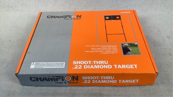 Champion Shoot-Thru .22 Diamond Target