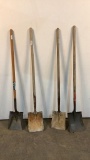 (4) Shovels