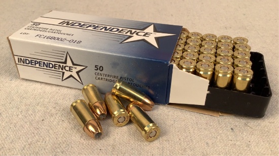 (50)Independence ammunition 9mm Luger