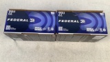 (2 times the bid)Federal 40gr 800ct .22 LR Packs