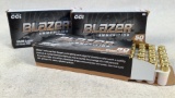 (3 times the bid)Blazer 115gr 9mm Luger FMJ Ammo