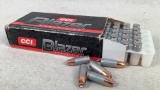 (50) CCI Blazer ammunition 9mm Luger