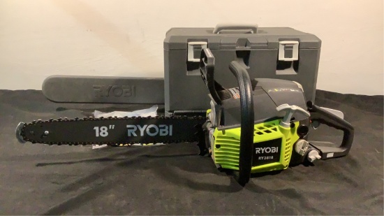 Ryobi 18" 2 Cycle Gas Chain Saw RY3818