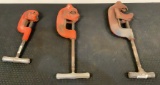 (3) Ridgid Pipe Cutters