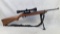 Ruger 10/22 with scope, bipod, sling