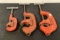 (3) Ridgid Pipe Cutters