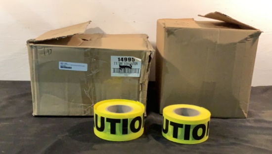 (26) Rolls of 3" Caution Tape