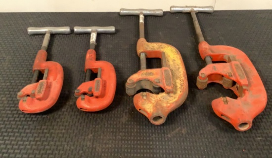 (4) Ridgid Pipe Cutters