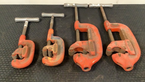 (4) Ridgid Pipe Cutters