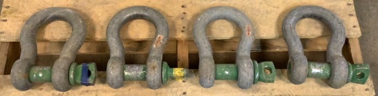 (4) 17 Ton Shackles