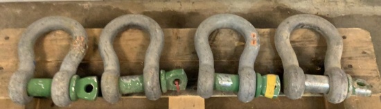 (4) 17 Ton Shackles