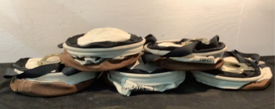 (5) Bucket Canvas Bags