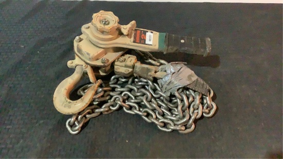 Harrington 2 Ton Ratchet Hoists