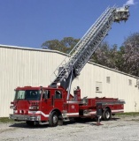 1990 Sutphen TS100 100' Ladder Pump Truck 2WD