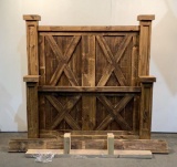 Queen Barnwood Bed