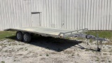 2017 Aluma 20’ Aluminum Equipment Trailer