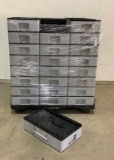 (48) Flextote Inter lock Storage Bins
