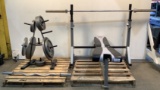 Strength Trainer Weight Bench, Weights & Bars ST-O