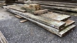 Walnut St Bridge Wood Planks and Beam