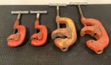 (4) Ridgid Pipe Cutters