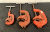 (3) Ridgid Pipe Cutters