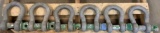 (6) 12 Ton Shackles