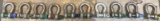 (10) 3 1/4 Ton Shackles