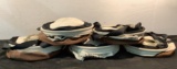 (5) Bucket Canvas Bags