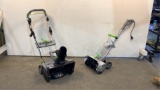 (2) Earthwise Snow Throwers