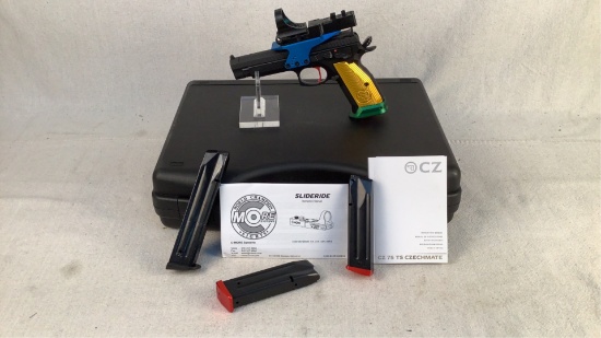 CZ 75 TS CZECHMATE PARROT 9x19