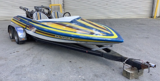 1974 Hondo Drag Race Boat