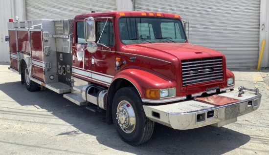 1998 International 4900 Pump Truck 4x2