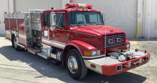 1998 International 4900 Pump Truck 4x2