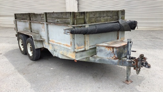 1998 Bri-Mar 14’ Dump Trailer