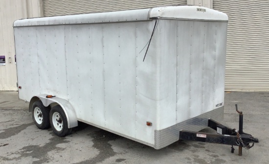 2002 Horton H716TA Hauler 16' Enclosed Trailer