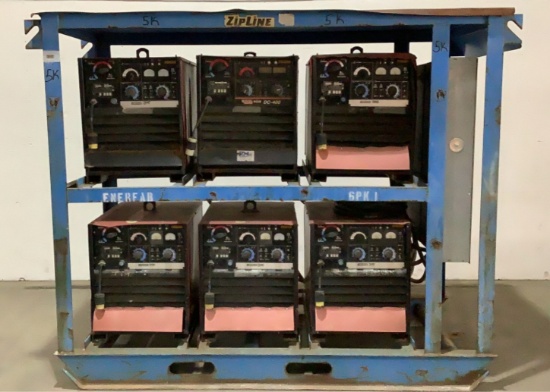 Lincoln Electric 6 Pack Welding Unit DC - 400