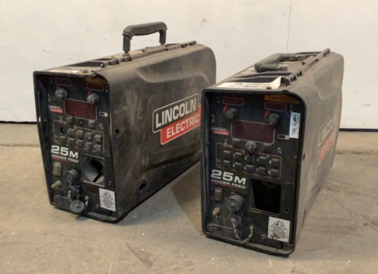 (2) Lincoln Electric Wire Drive System 25M