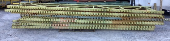 Pallet Rack Uprights (10 times the bid)